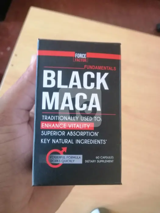 Black maca 60 capsules original 