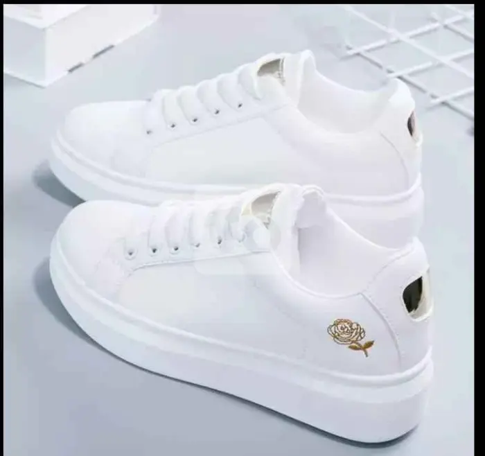 Ladies White Shoes Sri Lanka - Ladies breathable white shoes