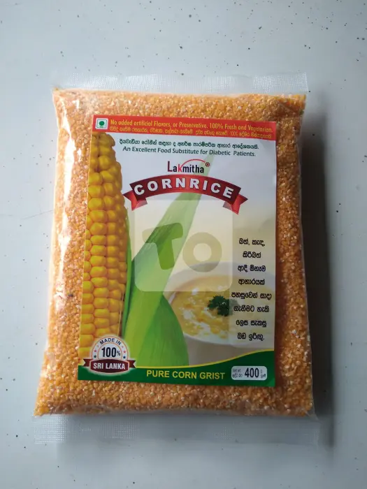 Corn products - Corn Rice, Corn Flour and Corn Cereal in Sri Lanka