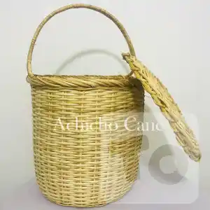Eco Friendly Natural Cane Basket
