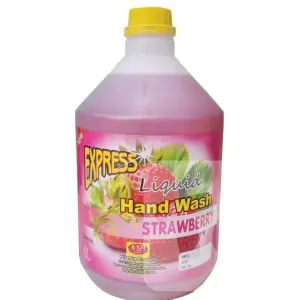 Hand wash liquid soap 4L can - strawberry smell