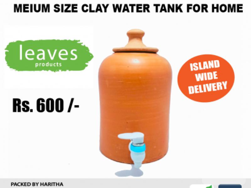 Guruleththuwa - Medium size clay water filter (water tank) for home from Leaves - Products in Sri Lanka