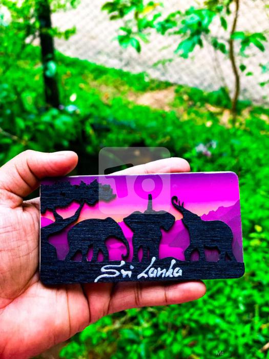Fridge magnet - Sri Lankan Nature and Wild Life Magnet Art