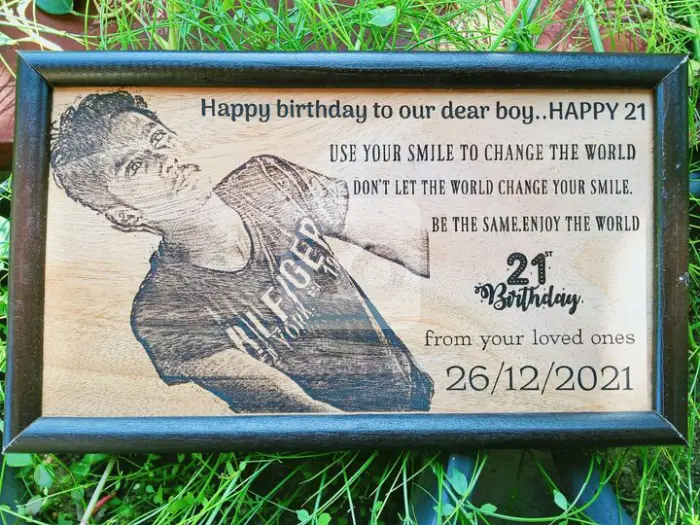 Engraved and laser cut gifts for birthdays - Online Sri Lanka