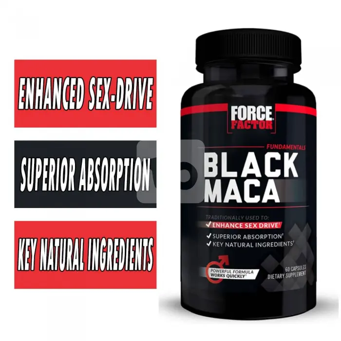 Black Maca 60 Capsules Original 