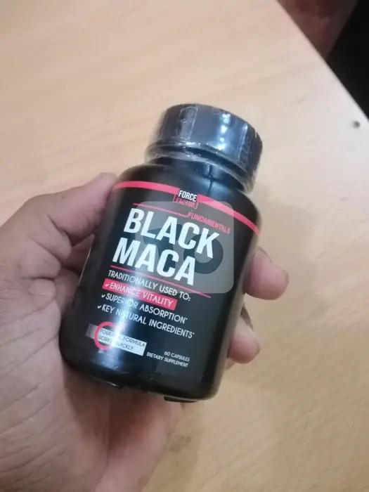 Black Maca 60 Capsules 