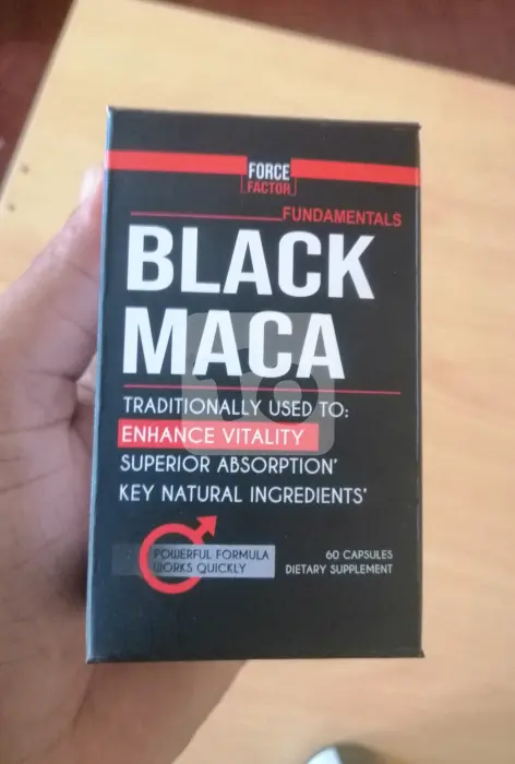 #Force Factor Black Maca 60 Capsules# 