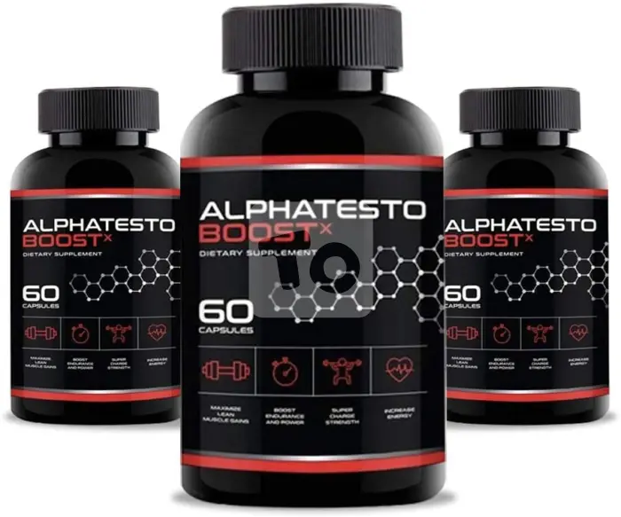 Alphatesto Boost X 60 Capsules /Buy 2 Get 1 free 
