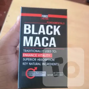 Force Factor Black Maca 60 Capsules Original 